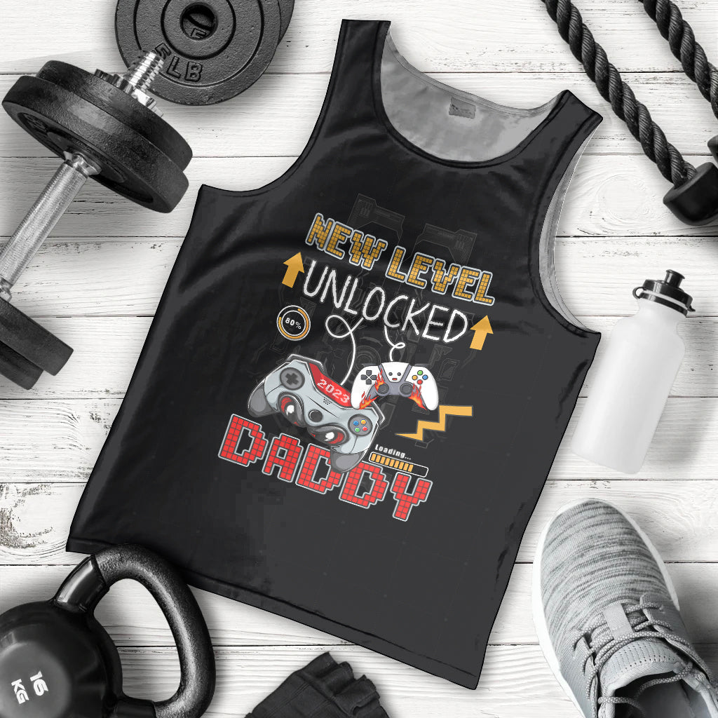 fathers-day-men-tank-top-gamer-dad-level-up