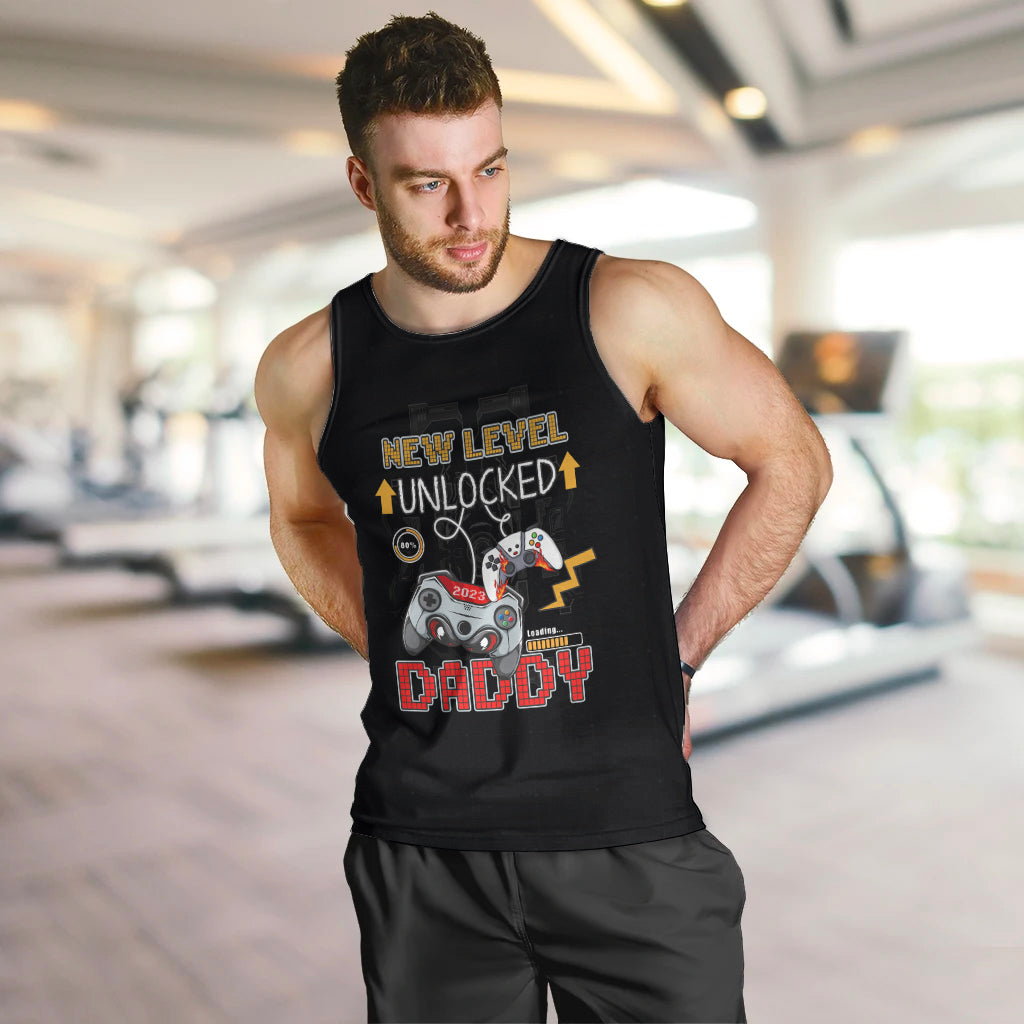 fathers-day-men-tank-top-gamer-dad-level-up