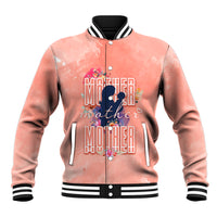 Mommy Baseball Jacket Floral Pastel Style for Mother Day TS07 - Wonder Print Shop