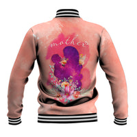 Mommy Baseball Jacket Floral Pastel Style for Mother Day TS07 - Wonder Print Shop