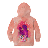 Mommy Kid Hoodie Floral Pastel Style for Mother Day TS07 - Wonder Print Shop