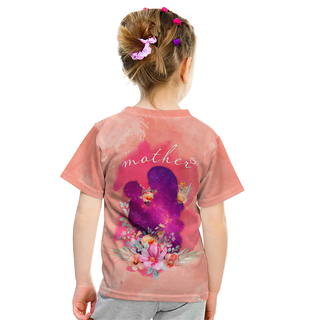 Mommy Kid T Shirt Floral Pastel Style for Mother Day TS07 - Wonder Print Shop
