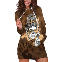 Momlife Hoodie Dress May Your Coffee Be Stronger Than Your Toddler TS07 - Wonder Print Shop