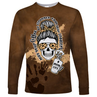 Momlife Long Sleeve Shirt May Your Coffee Be Stronger Than Your Toddler TS07 - Wonder Print Shop