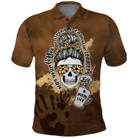 Momlife Polo Shirt May Your Coffee Be Stronger Than Your Toddler TS07 - Wonder Print Shop