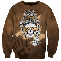 Momlife Sweatshirt May Your Coffee Be Stronger Than Your Toddler TS07 - Wonder Print Shop