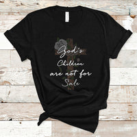 Human Trafficking T Shirt God's Children Are Not For Sale T Shirt, Christian Religious Tee, God Cross Human Rights TS08 - Wonder Print Shop