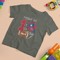 Back To School T Shirt For Kid Ready To Tackle First Grade Tee, Football For Kids, First Day Of School T- Shirt, Back to School TS08 - Wonder Print Shop