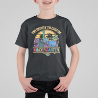 Back To School T Shirt For Kid I'm Ready To Crush Kinder Garten Tee, Dinasour Back To School For Kids Shirt, First Kindergarten Outfit, Hello Kindergarten TS08 - Wonder Print Shop