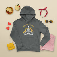 Skull Lover Hoodie Never Better Skeleton Shirt, Halloween Clothing, Funny Sarcastic Quote Tee, Spooky Season TS08 - Wonder Print Shop