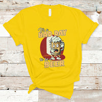 Beer Lover T Shirt It's A Bad Day To Be A Beer T Shirt, Funny Drinking Beer Outfit, Drinks Lovers Gift, Drinkers TS08 - Wonder Print Shop