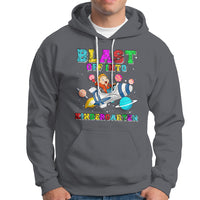 Back to school Hoodie Blast Off Into Kindergarten Shirt, Spaceship Welcomeback To School Tee, School Gift Casual Tee, First Day of School TS08 - Wonder Print Shop