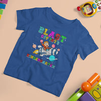 Back to school T Shirt For Kid Blast Off Into Kindergarten Shirt, Spaceship Welcomeback To School Tee, School Gift Casual Tee, First Day of School TS08 - Wonder Print Shop