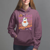 Halloween Hoodie Boooks Ghosts Tee, Funny Halloween Casual Shirt, Book-Loving Teacher Outfit, Bookworm TS08 - Wonder Print Shop