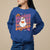 Halloween Sweatshirt Boooks Ghosts Tee, Funny Halloween Casual Shirt, Book-Loving Teacher Outfit, Bookworm TS08 - Wonder Print Shop