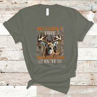 Deer Hunting T Shirt My Family Tree Has A Deer Stand In It Outfit, Deer Hunting Lover Tee, Retro USA Flag Shirt, Hunting Season TS08 - Wonder Print Shop