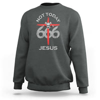 Religous Sweatshirt Not To Day Jesus Shirt, Atheists Satanic Tee, Religious Christian TS08 - Wonder Print Shop