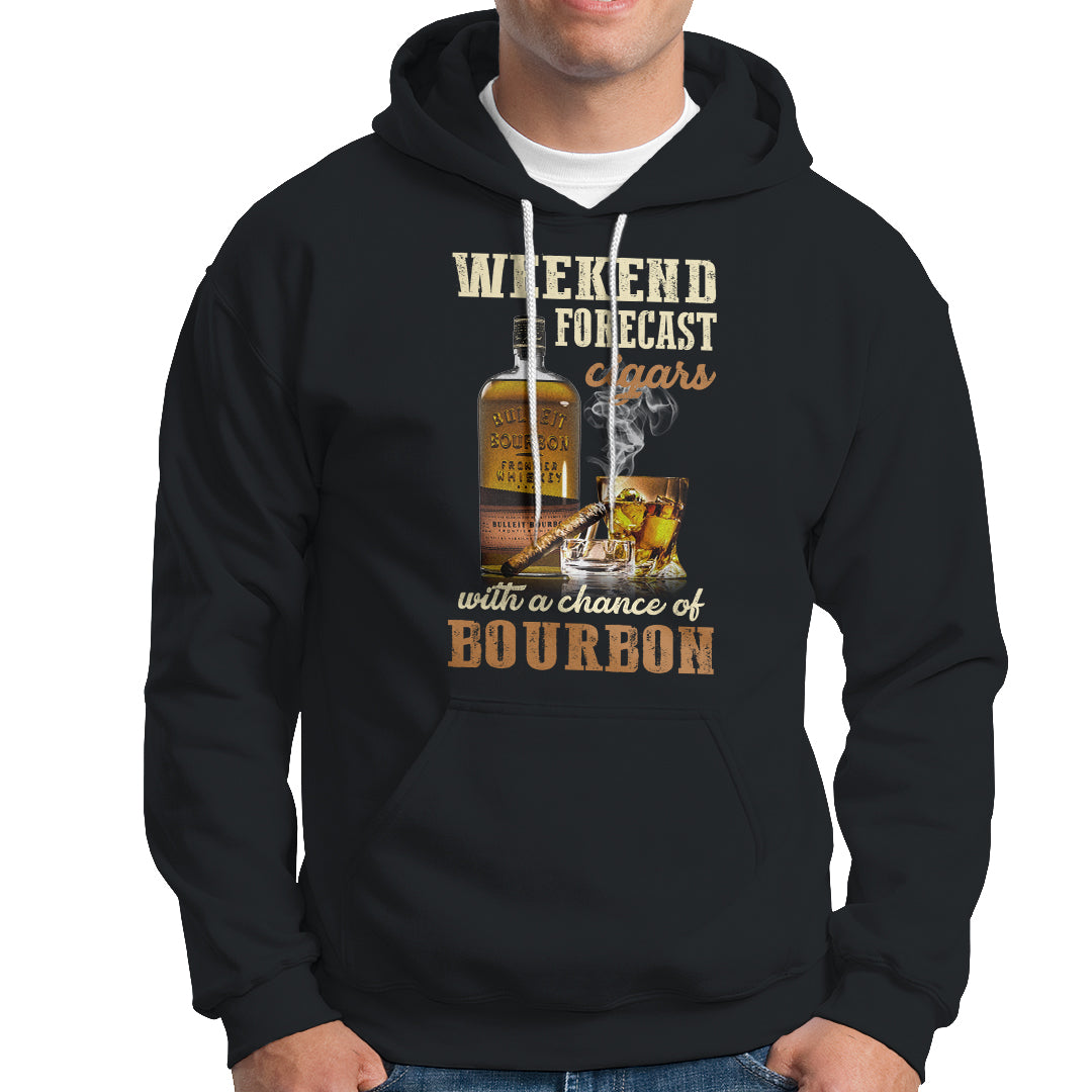 Cigars and Whiskey Lover Hoodie I Like Bourbon And Cigars And Maybe 3 People Outfit, Vintage Smoking Shirts, Cigar Lover Gift Dad, Smoke TS08 - Wonder Print Shop