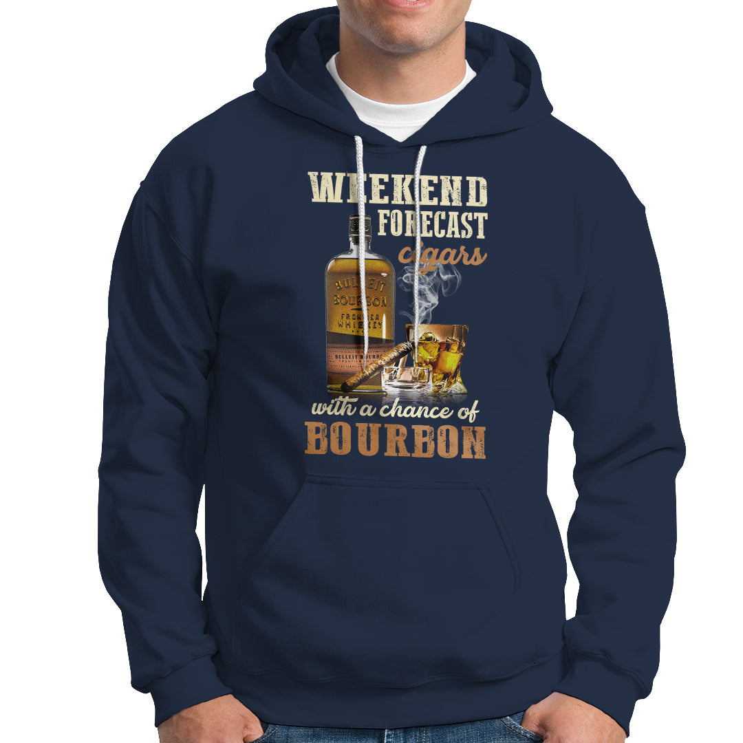 Cigars and Whiskey Lover Hoodie I Like Bourbon And Cigars And Maybe 3 People Outfit, Vintage Smoking Shirts, Cigar Lover Gift Dad, Smoke TS08 - Wonder Print Shop