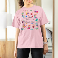 Human Trafficking T Shirt For Women God's Children Are Not For Sale Shirt, Colorful Hand Tee, Christian Religious Shirt, Human Rights TS08 - Wonder Print Shop
