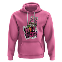 Easter Day Cool Hip Hop Bunny Hoodie - Wonder Print Shop
