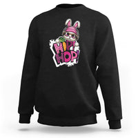 Easter Day Cool Hip Hop Bunny Sweatshirt - Wonder Print Shop