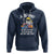 Easter Day Hoodie Cool Bunny The Hippie To The Hip Hop And You Don't Stop - Wonder Print Shop