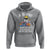 Easter Day Hoodie Cool Bunny The Hippie To The Hip Hop And You Don't Stop - Wonder Print Shop