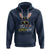 Easter Day Hoodie Bunny The Hippie To The Hip Hop - Wonder Print Shop