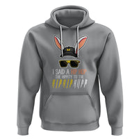 Easter Day Hoodie Bunny The Hippie To The Hip Hop - Wonder Print Shop