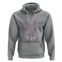 Easter Day Hoodie Funny Some Bunny Needs Coffee - Wonder Print Shop