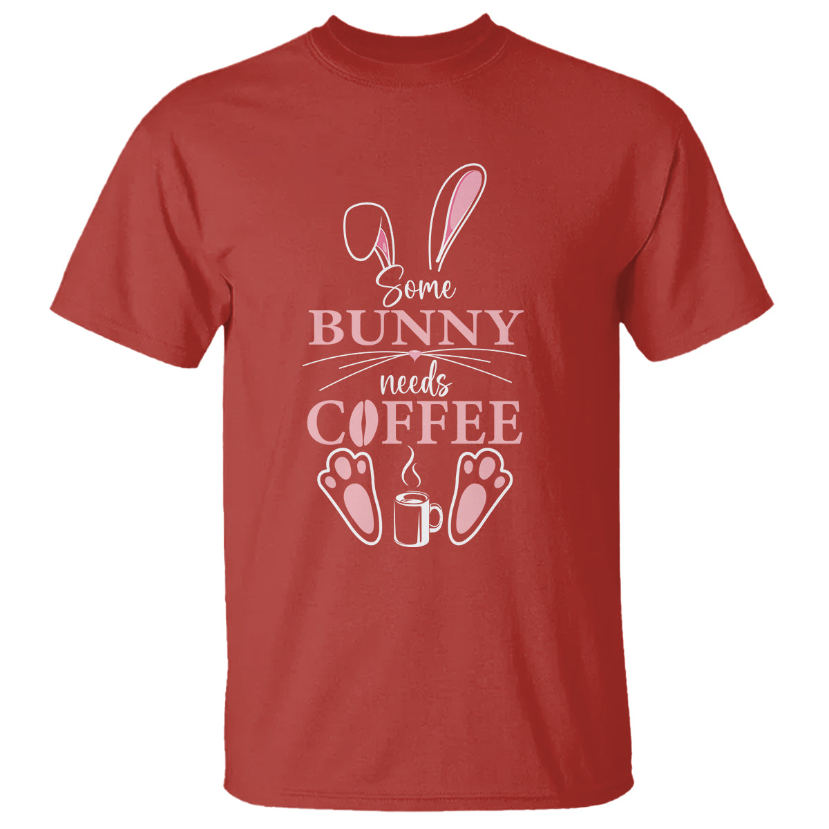 Easter Day T Shirt Funny Some Bunny Needs Coffee - Wonder Print Shop
