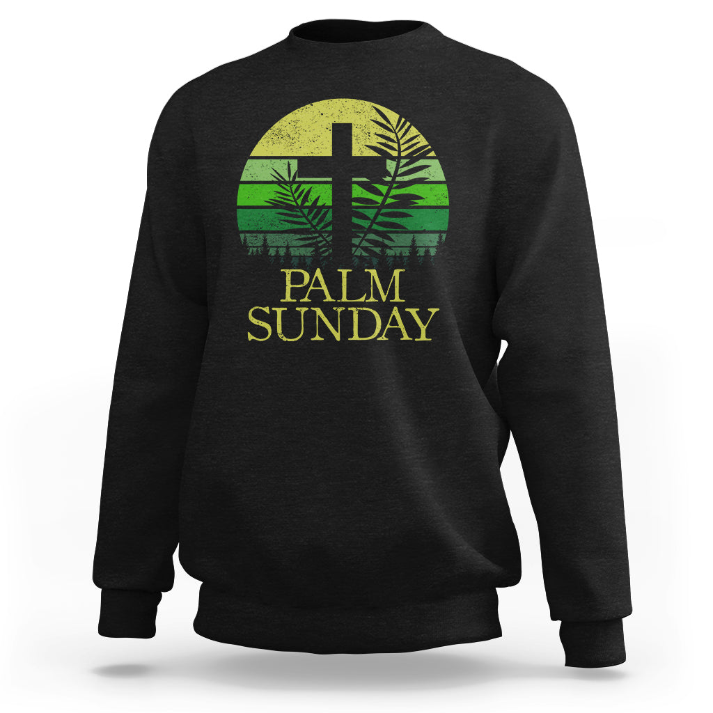 Palm Sunday Sweatshirt Christian Church Religion Holiday God Catholic - Wonder Print Shop