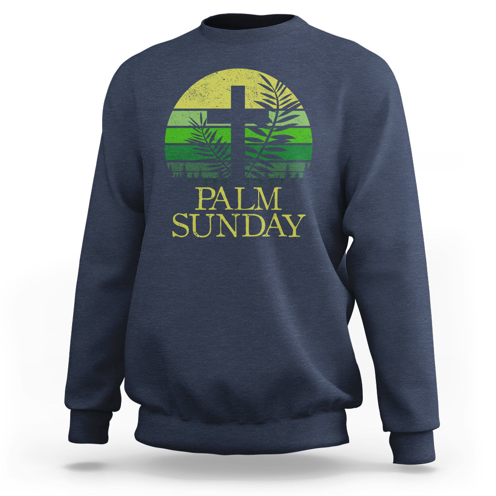 Palm Sunday Sweatshirt Christian Church Religion Holiday God Catholic - Wonder Print Shop