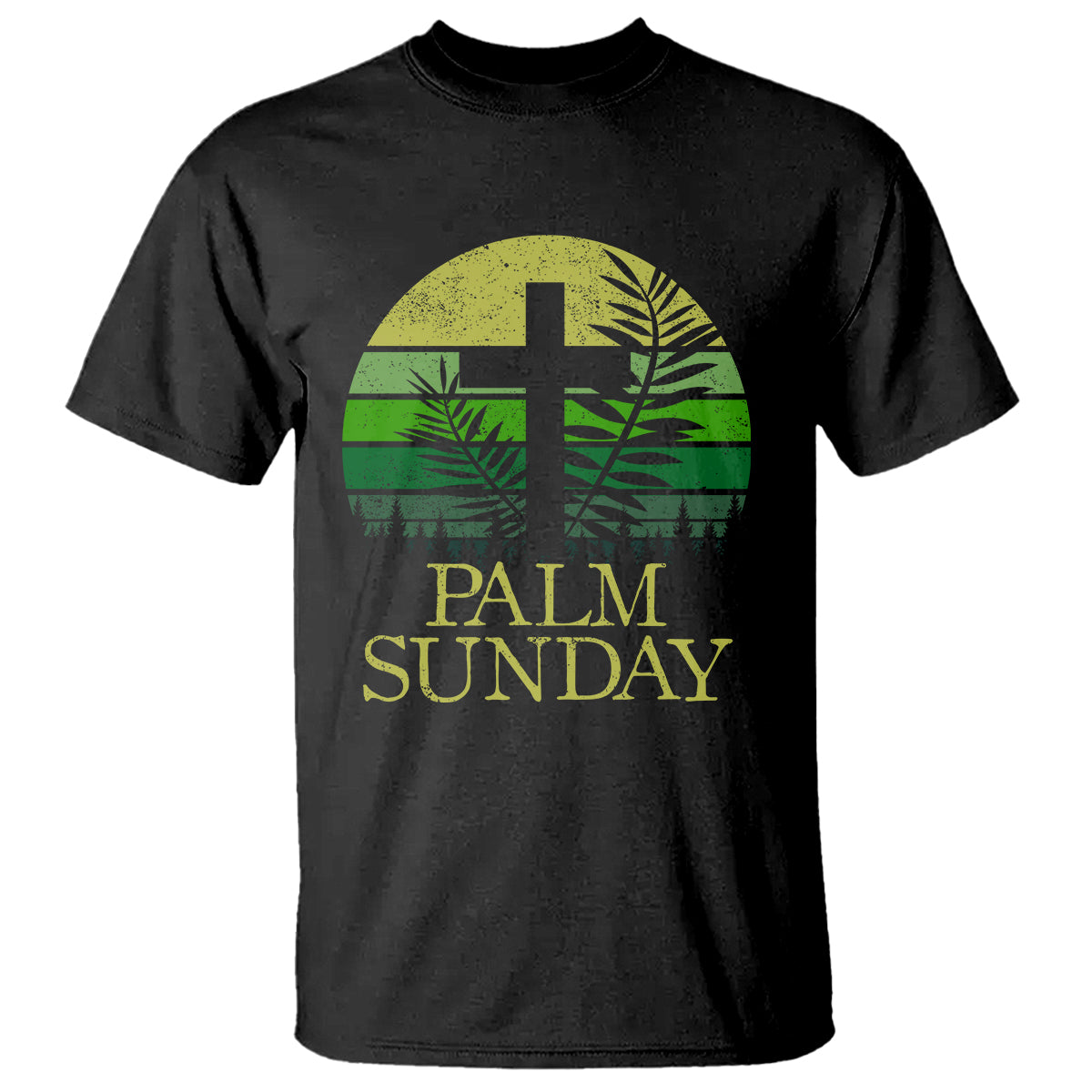 Palm Sunday T Shirt Christian Church Religion Holiday God Catholic - Wonder Print Shop