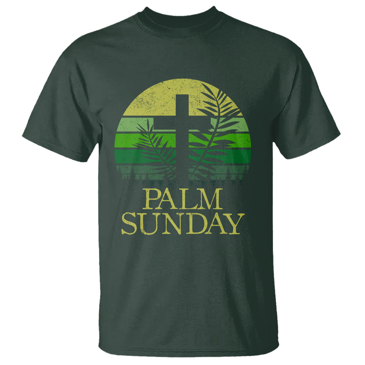 Palm Sunday T Shirt Christian Church Religion Holiday God Catholic - Wonder Print Shop