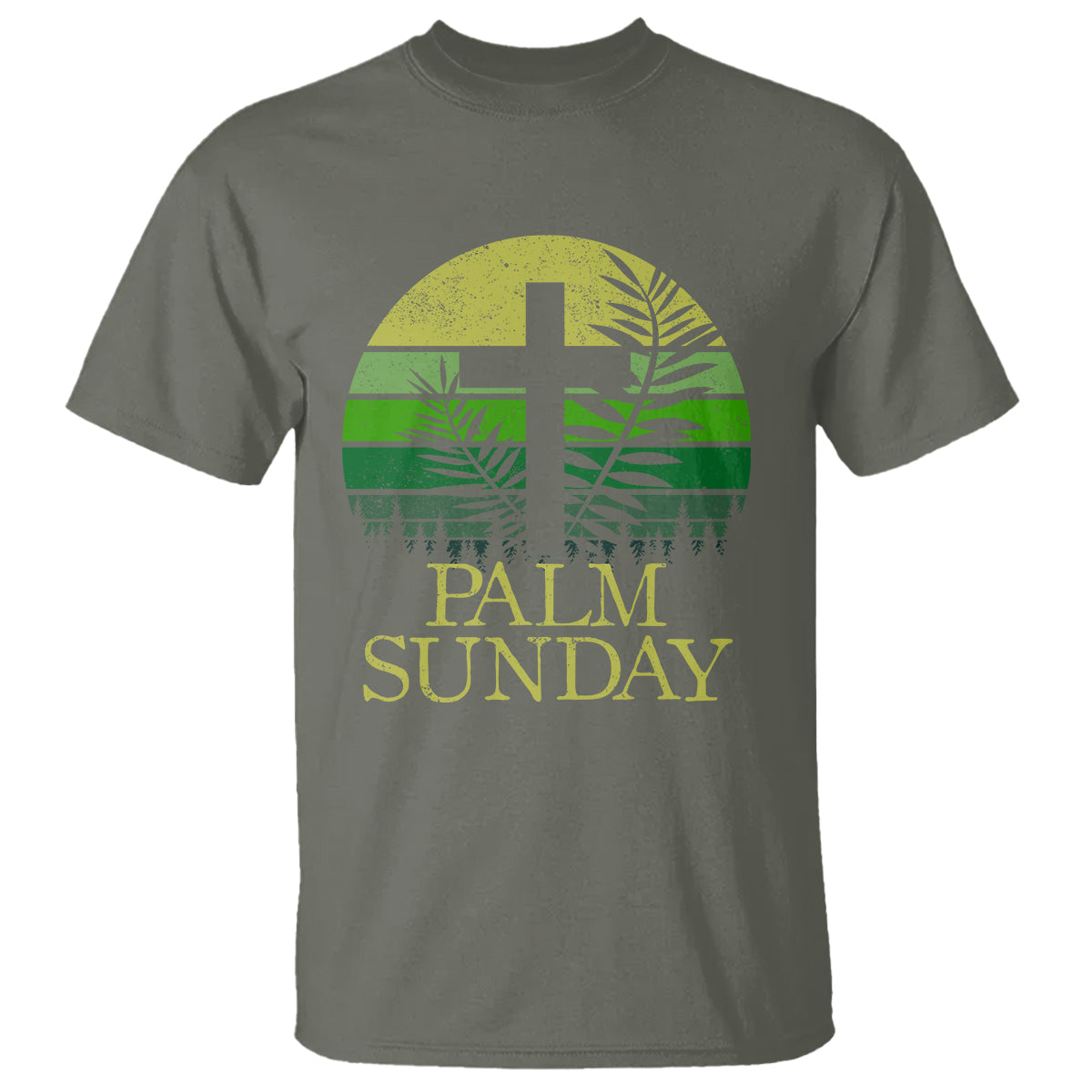Palm Sunday T Shirt Christian Church Religion Holiday God Catholic - Wonder Print Shop