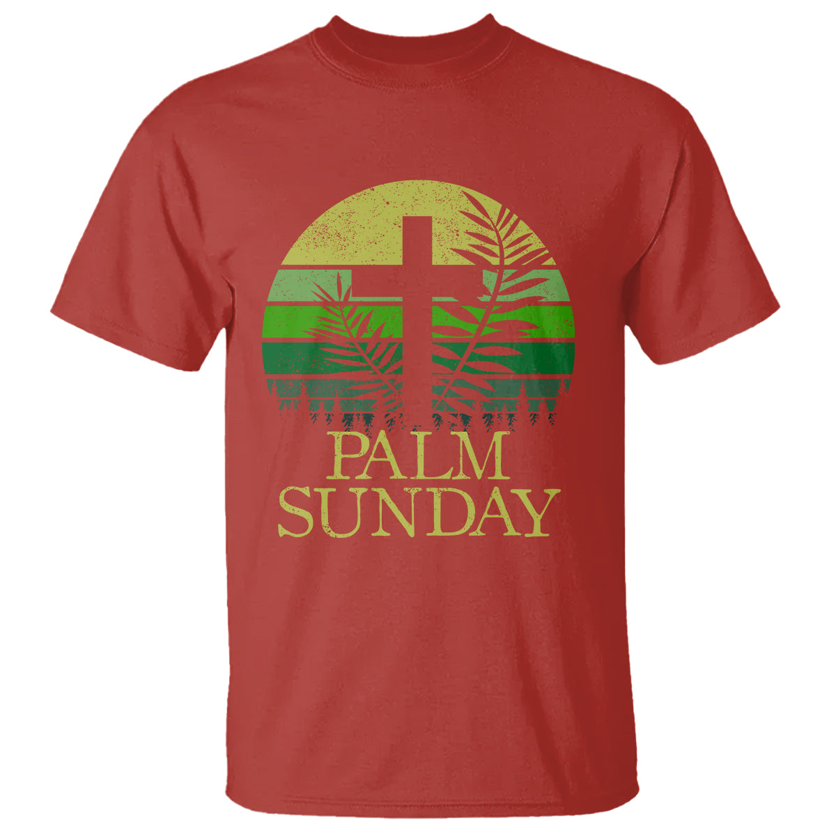 Palm Sunday T Shirt Christian Church Religion Holiday God Catholic - Wonder Print Shop