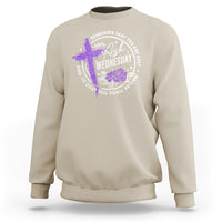 Ash Wednesday Sweatshirt Remember That You Are Dust Cross Catholic Lent Christian - Wonder Print Shop