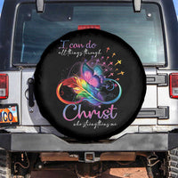 Christian Faith Spare Tire Cover I Can Do All Things Through Christ Who Strengthers Me
