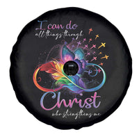 Christian Faith Spare Tire Cover I Can Do All Things Through Christ Who Strengthers Me