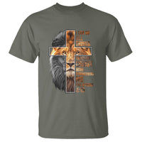 Christian Faith T Shirt Lion I Can Do All Things Through Christ Who Strengthers Me - Wonder Print Shop