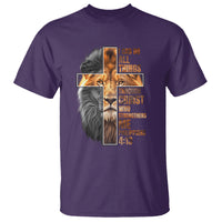 Christian Faith T Shirt Lion I Can Do All Things Through Christ Who Strengthers Me - Wonder Print Shop