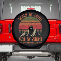 Christian Spare Tire Cover Walk By Faith Not By Sight