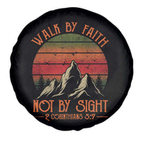 Christian Spare Tire Cover Walk By Faith Not By Sight