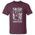Christian T Shirt Faith Over Fear Jesus Lion - Wonder Print Shop