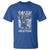Christian T Shirt Faith Over Fear Jesus Lion - Wonder Print Shop