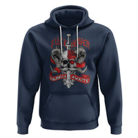 Viking Hoodie FxxK Heaven Valhalla Awaits Norse Mythology - Wonder Print Shop