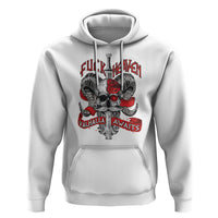 Viking Hoodie FxxK Heaven Valhalla Awaits Norse Mythology - Wonder Print Shop
