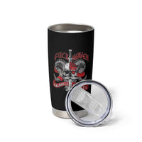 Viking Tumbler Cup FxxK Heaven Valhalla Awaits Norse Mythology